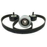 KIT CORREA MULTIVIA Original + POLEAS  AUXILIAR HILUX 2005-2015