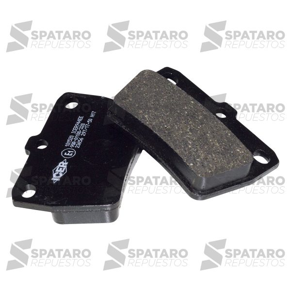 PASTILLA DE FRENO TRASERA TOYOTA RAV4 2001-2005 Icer - Imagen 2