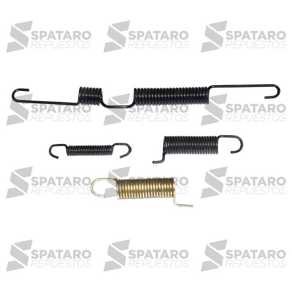 JUEGO DE RESORTES FRENO HILUX 1996-2004 3L 4X4 / 5L TODAS - Imagen 2