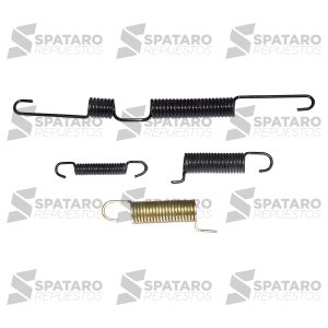 JUEGO DE RESORTES FRENO HILUX 1996-2004 3L 4X4 / 5L TODAS