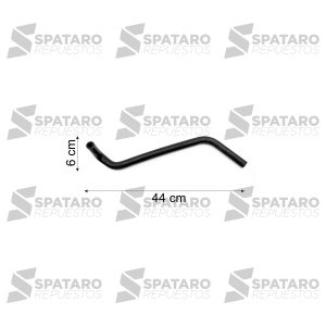 MANGUERA DE DEPOSITO A RADIADOR HILUX-SW4 2005-2015 VIGO ORIGINAL