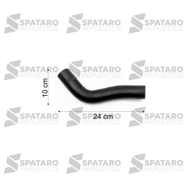 MANGUERA DE RADIADOR SUPERIOR HILUX 1992-2004 2.8-3.0 3L-5L Original - Imagen 1