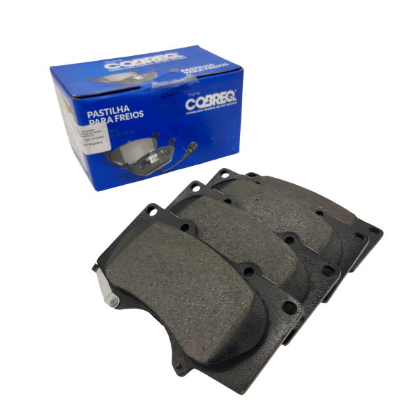 ***LIQUIDACION*** JUEGO DE PASTILLAS HILUX 2009-2018 SW4 2005-2021 LARGO 134.5 MM Cobreq - Imagen 1