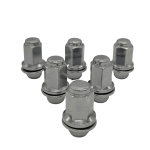 JUEGO X 6 TUERCAS DE RUEDA PARA LLANTA DE ALEACION  HILUX-SW4 1992-2020
