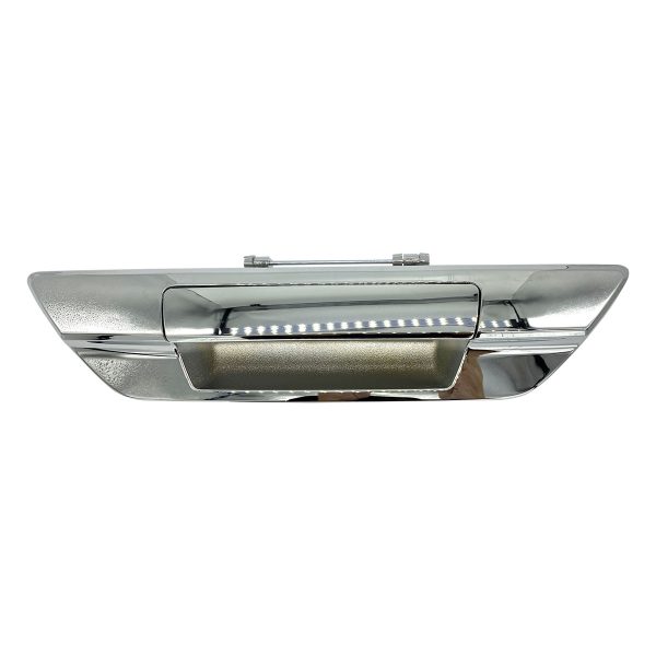 MANIJA DE PORTON HILUX 2016-2023 C/D DX CROMADA SIN AGUJERO Taiwan - Imagen 1