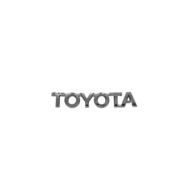 EMBLEMA BAUL ETIOS LEYENDA " TOYOTA " Original - Imagen 1