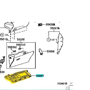 TAPA DE MOTOR CALEFACCION HILUX 2016-2021 REVO Original