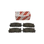 JUEGO DE PASTILLAS DE FRENO DELANTERAS TOYOTA CAMRY 2011-2015 Originales