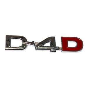 EMBLEMA "D4D" DE PUERTA TOYOTA HILUX-SW4 2005-2015