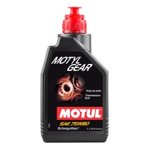 ACEITE CAJA / DIFERENCIAL MOTUL GEAR 75W/80 SINTETICO X 1LTS