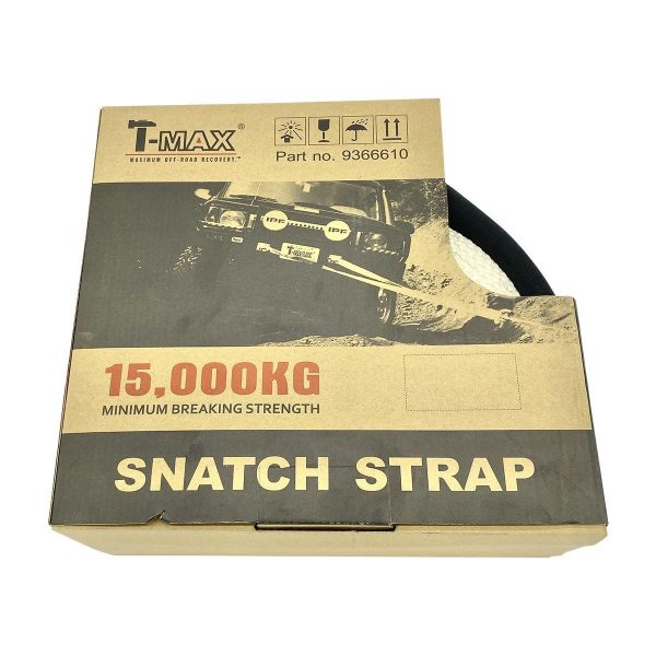 ESLINGA DE REMOLQUE RESCATE CAMIONETA TMAX 9 MTS 15000 KG - Imagen 1