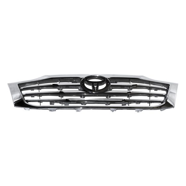 PARRILLA DE FRENTE HILUX 2012-2015 C/D / C/S *CROMADA COMPLETA* SIN LOGO Taiwan - Imagen 1