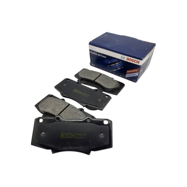 JUEGO PASTILLA FRENO DELANTERA HILUX 2009-2015 DX LARGO 145mm Bosch - Imagen 1