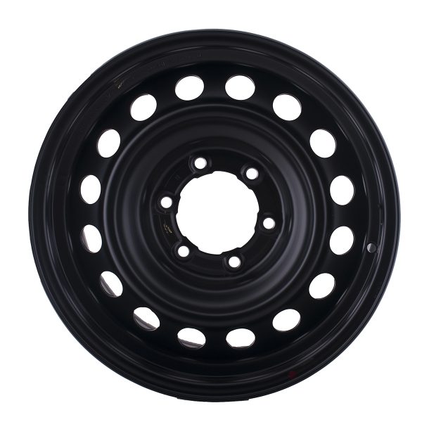 LLANTA DE CHAPA NEGRA TOYOTA HILUX 2016  17X7.5 SRV/SR - Imagen 1