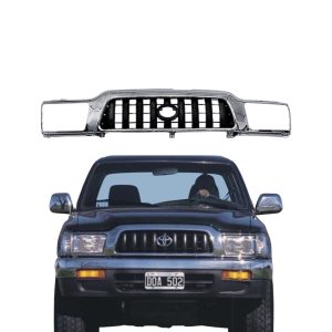 PARRILLA FRENTE HILUX 2001-2004  CROMADA Taiwan