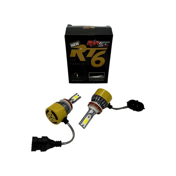 KIT DE LAMPARAS DE LED H11 8 VA GENERACION - Imagen 1