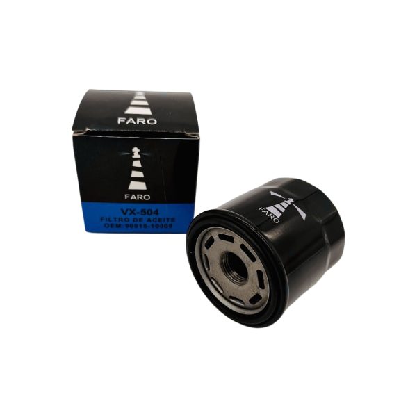 FILTRO ACEITE COROLLA-CORONA /ETIOS 2016-2023 / YARIS 2017-2019 /COROLLA 2.0 2021-2024 /RAV HIB FARO - Imagen 1