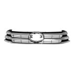 PARRILLA DE FRENTE HILUX 2016-2018 SR-SRV-SRX CROMADA COMPLETA SIN LOGO REVO TAILANDIA