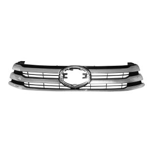 PARRILLA DE FRENTE HILUX 2016-2018 SR-SRV-SRX CROMADA COMPLETA SIN LOGO REVO TAILANDIA