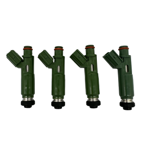 JUEGO X 4 INYECTORES COROLLA 2002-2008 1ZZFE 1.8 **VERDE** SPT