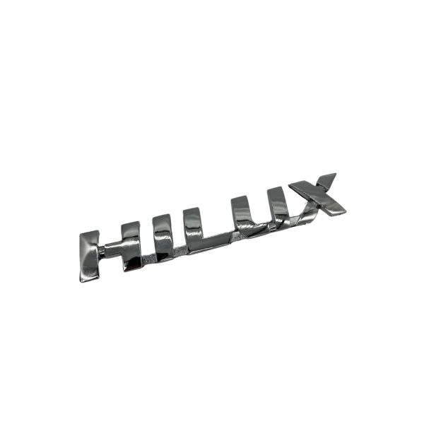 EMBLEMA "HILUX" DE PORTON/ PUERTAS  "CON PEGAMENTO" HILUX 2016-2023 REVO Taiwan - Imagen 1