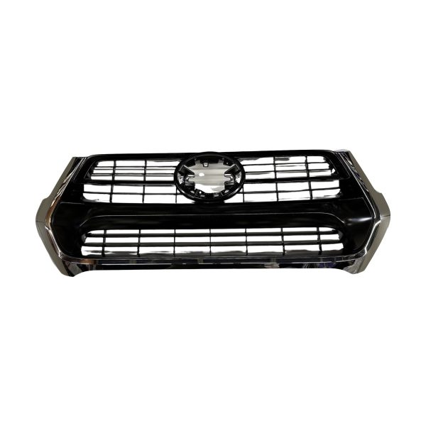 1_638348595745667293 PARRILLA DE FRENTE HILUX 2021-2026 SRV *MOLD CROMADA* SIN LOGO TAILANDIA - Imagen 1