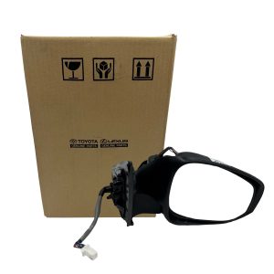 ESPEJO HILUX 2016-2020 SRV/SRX DERECHO ELECTRICO CON FARO CRISTAL SIN CARCAZA 9 CABLES ORIGINAL