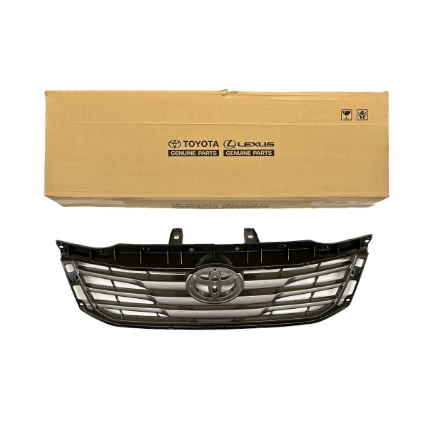 PARRILLA DE FRENTE HILUX 2012-2015 C/D SIN MARCO CROMADO Original - Imagen 1