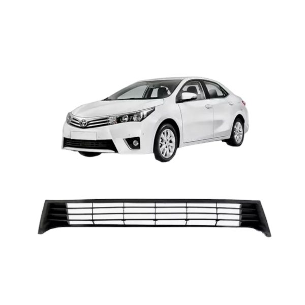 REJILLA DE PARAGOLPE COROLLA 2017-2019 XLI-XEI NEGRA OPACA Original - Imagen 1