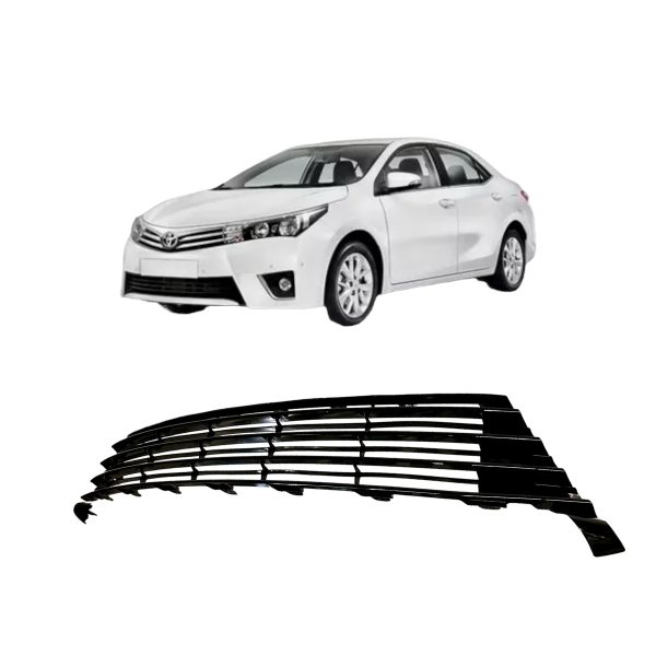 REJILLA DE PARAGOLPE COROLLA 2017-2019  BRILLOSA ORIGINAL - Imagen 1