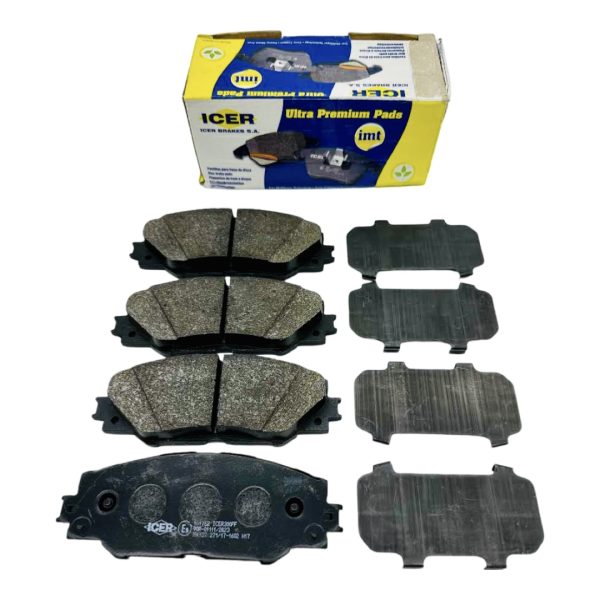 JUEGO PASTILLAS DE FRENOS DELANTERAS RAV4 2005-2017 Icer - Imagen 1