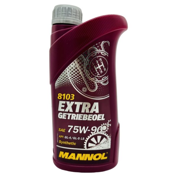 ACEITE CAJA / DIFERENCIAL MANNOL 75W90 SINTETICO X 1LTS - Imagen 1