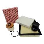 KIT FILTROS HILUX-SW4 2016-2024 AIRE ACEITE GAS OIL ANTIPOLEN TOYAKO