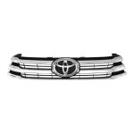 ***LIQUIDACION*** PARRILLA DE FRENTE HILUX 2016-2018 SR-SRV-SRX CROMADA COMPLETA CON LOGO REVO Original