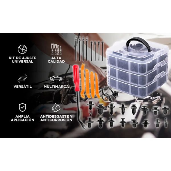 CAJA DE CLIP UNIVERSAL VARIOS *635 UNIDADES* - Imagen 1