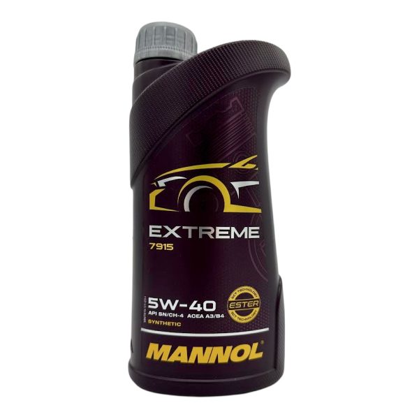 ACEITE DE MOTOR MANNOL 5W40 SINTETICO X 1L EXTREME -MANNOL- - Imagen 1