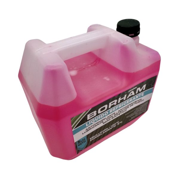 1_638739090556794738 LIQUIDO REFRIGERANTE *ROJO X 5 LITROS* YA DILUIDO BORHAM - Imagen 1