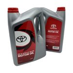 2 BIDONES  X 4LTS ACEITE MOTOR  SINTETICO 5W/30  ACEAC2 API ORIGINAL TOYOTA