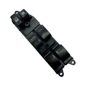 CONJUNTO TECLA LEVANTA CRISTAL HILUX 2005-2015/ SW4 2005-2015  DEL IZQ *PLACA GRIS*  18 PINES SPT