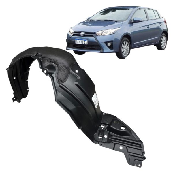 1_638804131275349992 GUARDAPLAST DELANTERO YARIS 2016-2018 IZQUIERDO ORIGINAL - Imagen 1