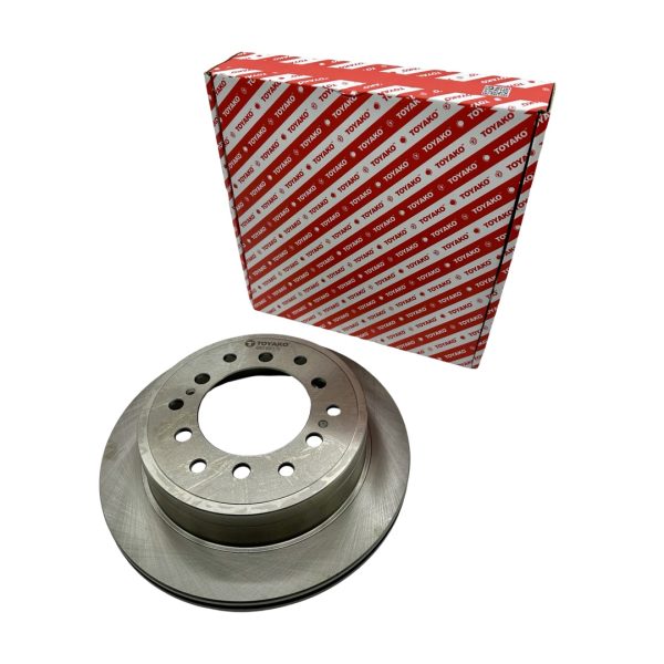 DISCO DE FRENO TRASEROS SW4 2016-2025/ HILUX 2024-2025/ PRADO 2009-2015 TOYAKO - Imagen 1