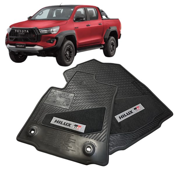 CUBRE ALFOMBRA HABITACULO HILUX 2022-2025 GR ORIGINAL - Imagen 1