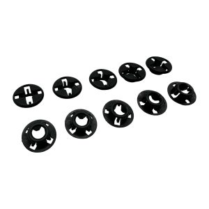 JUEGO X 10 AROS PLASTICO VARILLA CAPOT HILUX-SW4 2016-2025 SPT