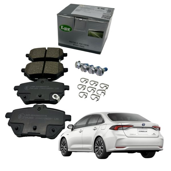 JUEGO DE PASTILLA TRASERAS COROLLA 2020-2024  2.0-1.8 LPR - Imagen 1
