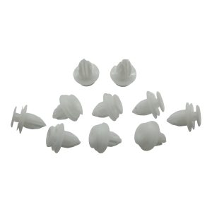 JUEGO X 10 CLIP TAPIZADO PUERTA HILUX-ETIOS **BLANCO**