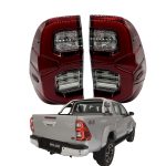 JUEGO DE FAROS TRASEROS LED HILUX 2020-2025 TAIWÁN