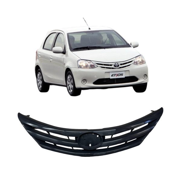 PARRILLA DE FRENTE TOYOTA ETIOS X - XS NEGRA - Imagen 1