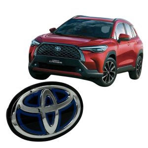 EMBLEMA LOGO PARRILLA FRENTE COROLLA 2020-2024 HIBRIDO //CROSS HIBRIDO 2021-2024 SPT