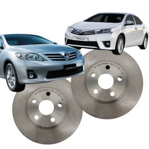 JUEGO DE DISCOS DE FRENO DELANTERO COROLLA 2008-2019  *POR JGO* TRW