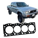 JUNTA DE TAPA DE CILINDRO TOYOTA HILUX 2001-2004 5L SIN TURBO 1.55mm